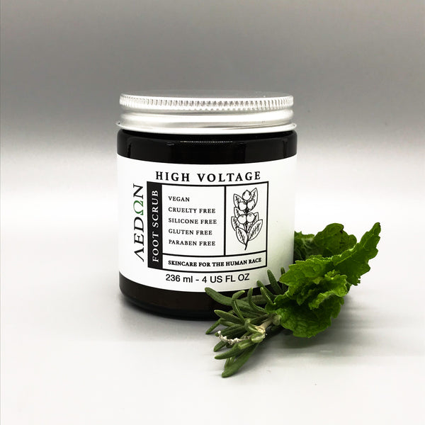 High Voltage Foot Scrub